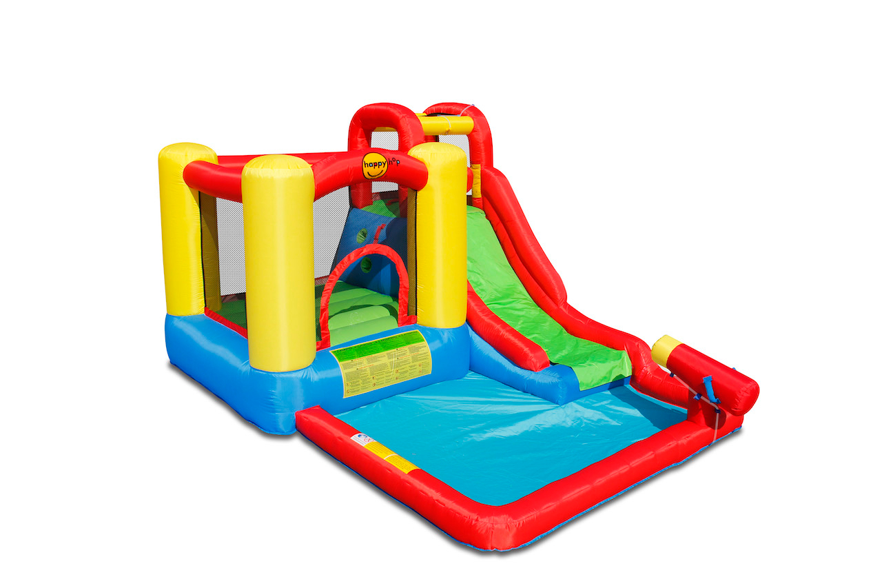 HappyHop Hüpfburg Jump and Slash with Cannon